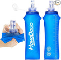 2PCS Running Vest Soft Flask, BPA-Free Soft Flasks 17oz/500ml TPU Collapsible by Unknown