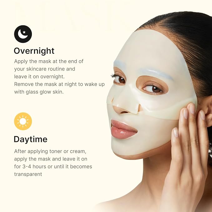 medicube Jelly Gel Mask with Brightening Kojic Acid Turmeric | Overnight Face - Image 4