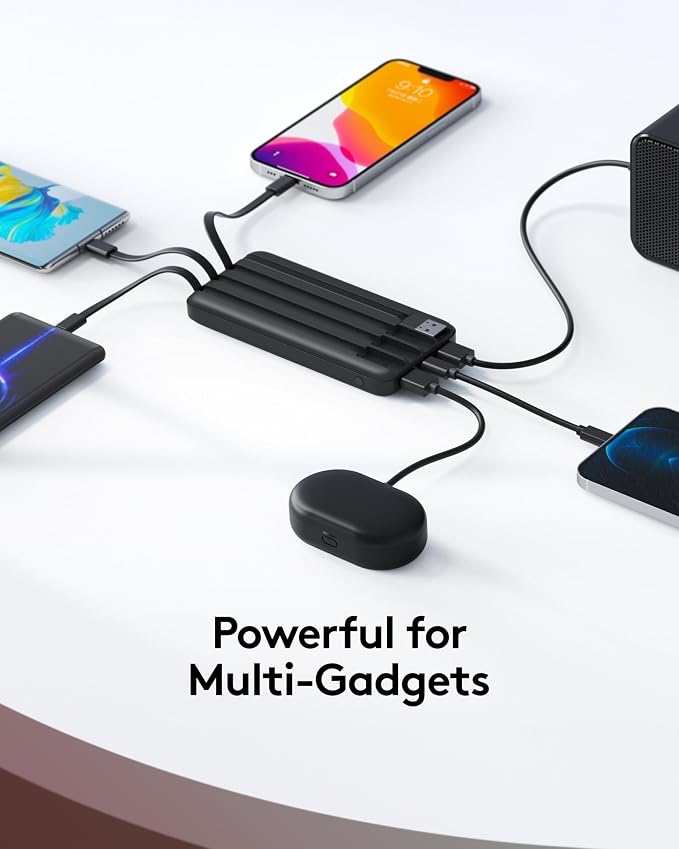 Orfeika Portable Phone Charger, 10000mAh Portable Charger Power Bank - Image 2