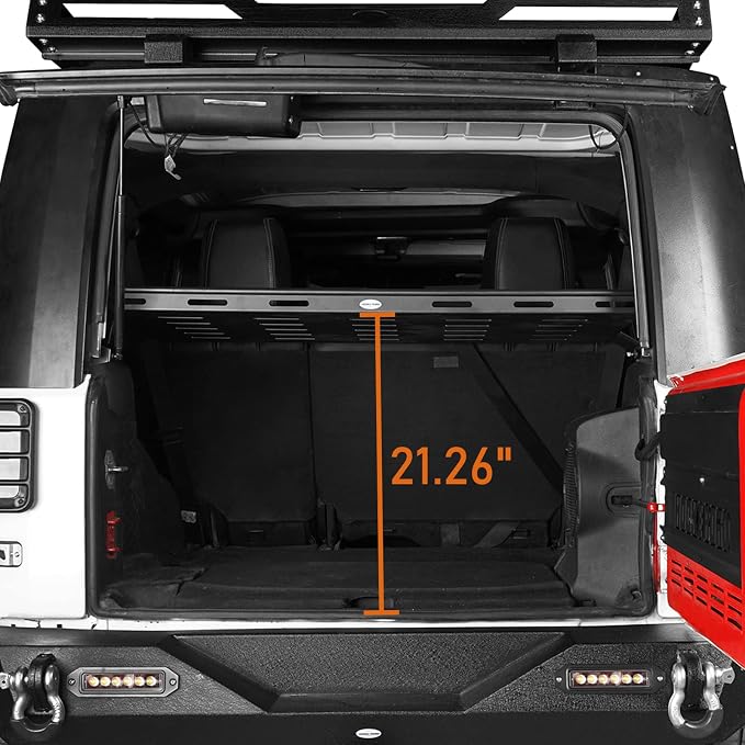 Hooke Road Rear Trunk Cargo Rack Basket Tray - Image 6