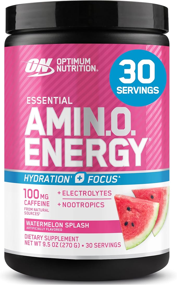 Optimum Nutrition Amino Energy Powder Plus Focus, by OPTIMUMNUTRITION