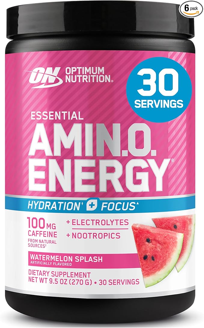 Optimum Nutrition Amino Energy Powder Plus Focus, by OPTIMUMNUTRITION
