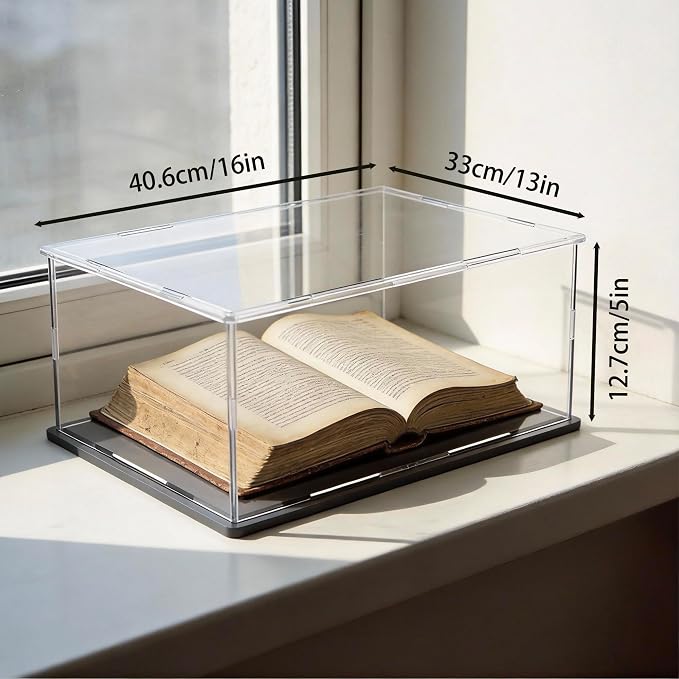 SVENJBB Large Display Case for Books and Medals - Image 2