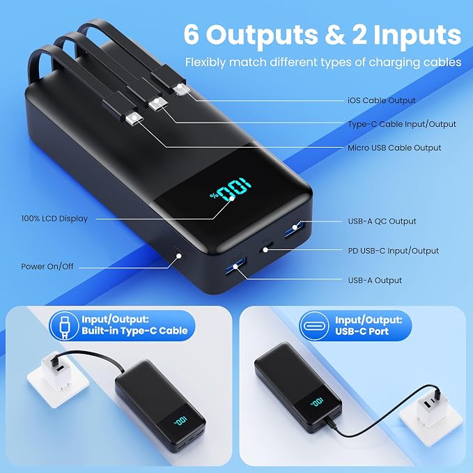 Portable Charger 50800mAh Power Bank - Image 5
