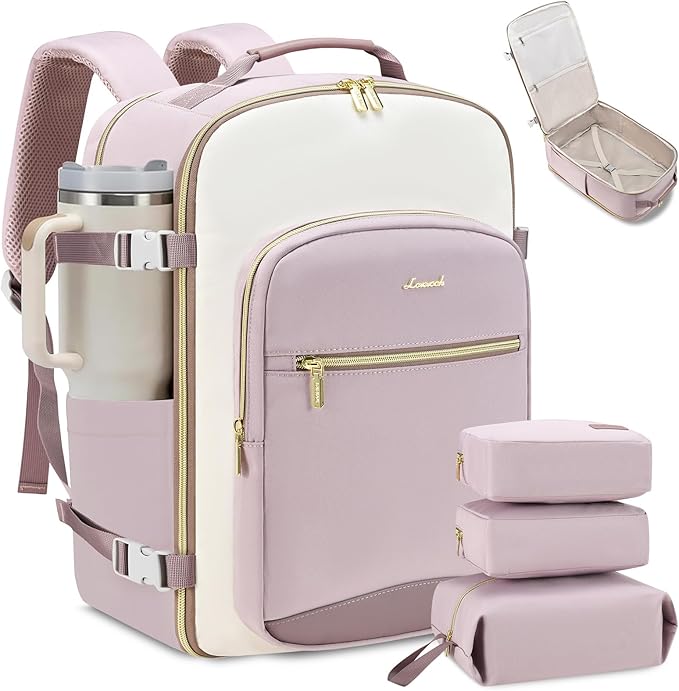 LOVEVOOK 50L Travel Backpack for Women & Men, Airline Approved Carry On Luggage by LOVEVOOK