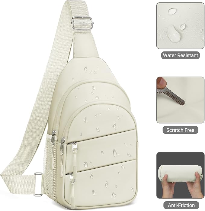 Tuwubi Crossbody Bags for Women, Sling Bag for Men, Small Hiking Backpack Anti - Image 4