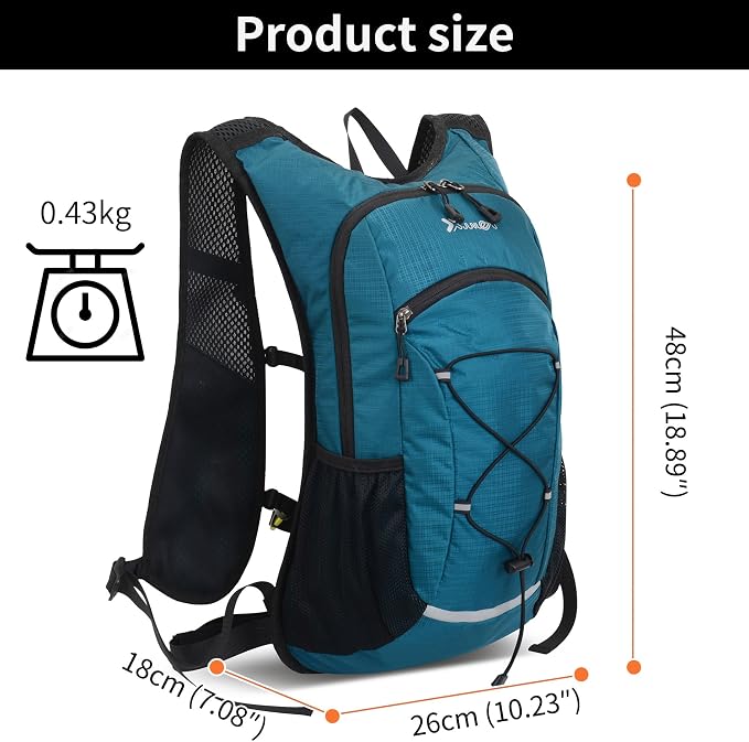 DOJUNS Hiking Backpack Lightweight Travel Backpack 20L Waterproof Hiking - Image 5