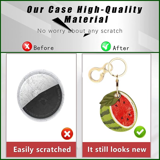 Leather Keychain Holder Case Compatible - Image 4