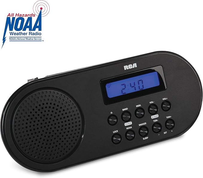 RCA RCWR7V AM/FM Weather Alert Radio - Image 2