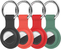 Compatible with AirTag Holder Case Keychain 4 Pack, by HATALKIN