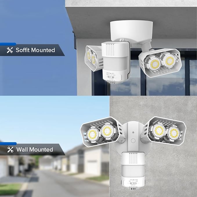 SANSI 28W 3500LM Motion Sensor Outdoor Lights, Flood Lights Outdoor Motion - Image 5