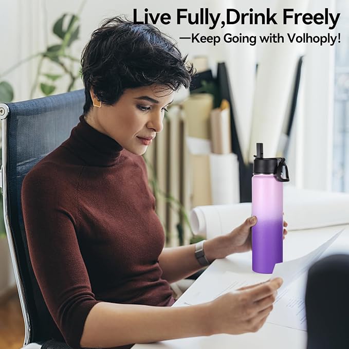 Volhoply 24oz Insulated Water Bottle - Image 7