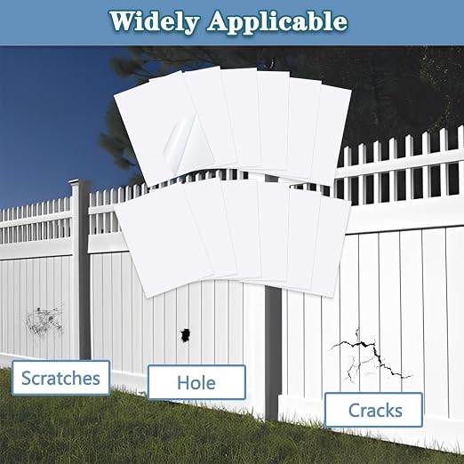 Vinyl Siding Repair Patch Kit, Vinyl Siding Repair Kit Self-Adhesive Vinyl - Image 5