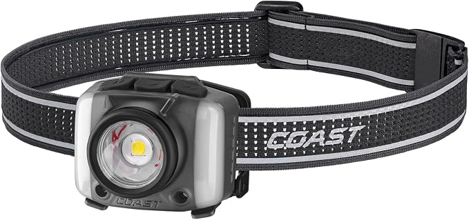 Coast FL97R Voice-Controlled 1200 Lumen Rechargeable LED Headlamp by Coast