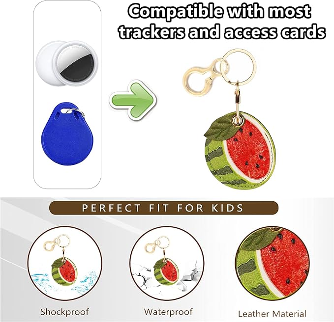 Leather Keychain Holder Case Compatible - Image 3
