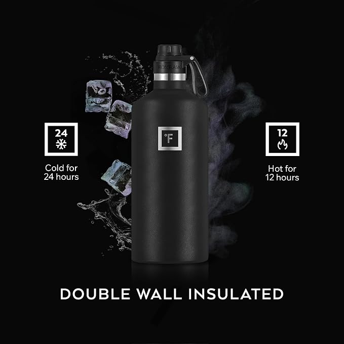 IRON °FLASK Camping & Hiking Hydration Flask - 64 oz Cotton Candy - Image 4