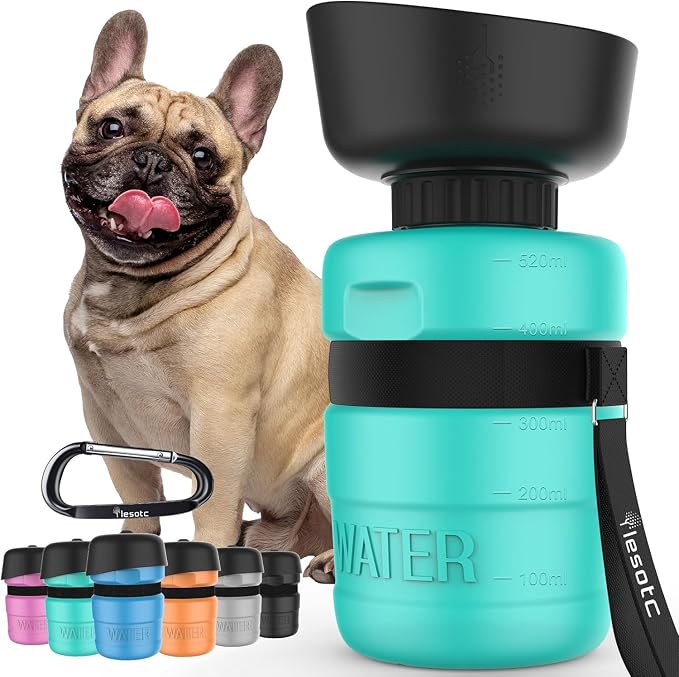 lesotc Dog Water Bottle, Portable Water Dispenser by lesotcbrand