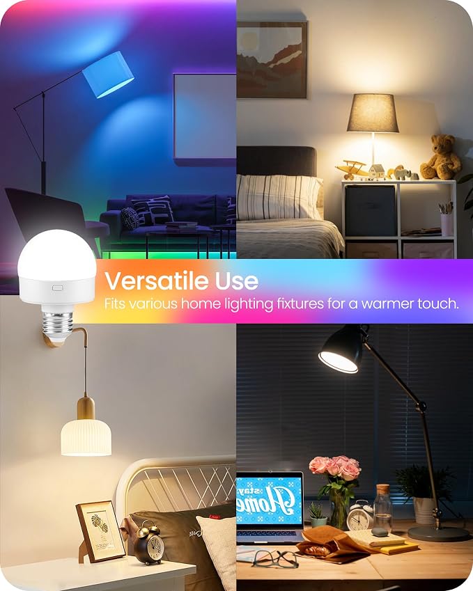 Rechargeable Light Bulbs with Remote Control, Battery Operated Light Bulbs - Image 7
