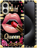 for iPhone 17 Case Luxury Golden Decoration by Unknown