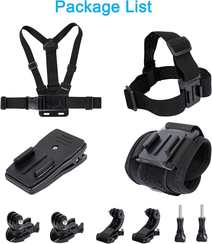 Accessories Set for GoPro Hero 13/12/11/10/9/8/7/6/5/4, New Quick Release Head - Image 8