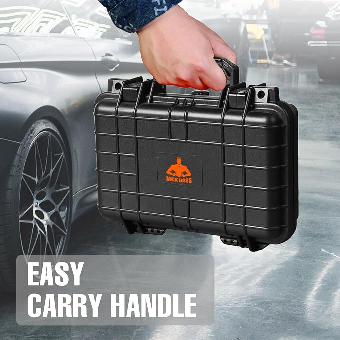 Jack Boss 11.3x 7x 2.3 Inch Hard Case, Portable Weather Waterproof Protective - Image 6