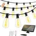 Outdoor Solar String Lights Waterproof: ST38 33ft Shatterproof Patio Lights by Unknown