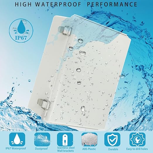 Waterproof Electrical Box Junction Box Weatherproof IP67 ABS Plastic Enclosure - Image 2