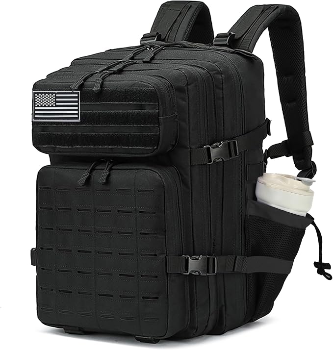 Military Tactical Backpack 45L/25L 3 Day Assault Pack Molle Daypack Hiking by W+WINTMING