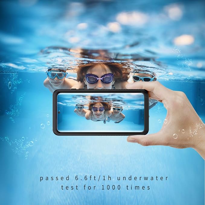 Lanhiem for Samsung Galaxy S20+ Plus Case, IP68 Waterproof Dustproof Shockproof - Image 4