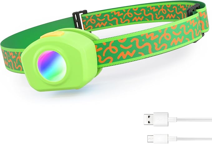EverBrite LED Headlamp Rechargeable Kids Headlamp by EverBrite