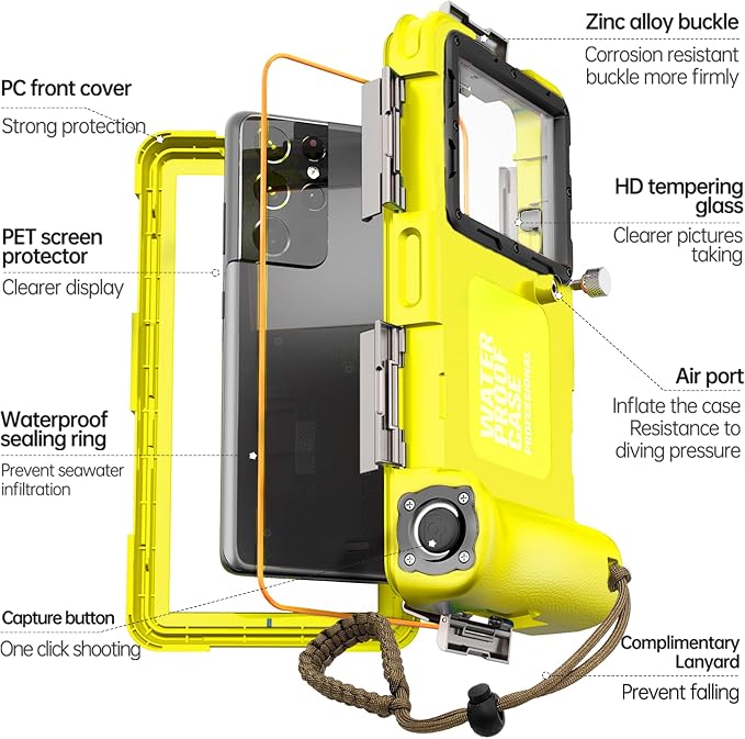 2026 Underwater Snorkeling Diving Phone Case - Image 5