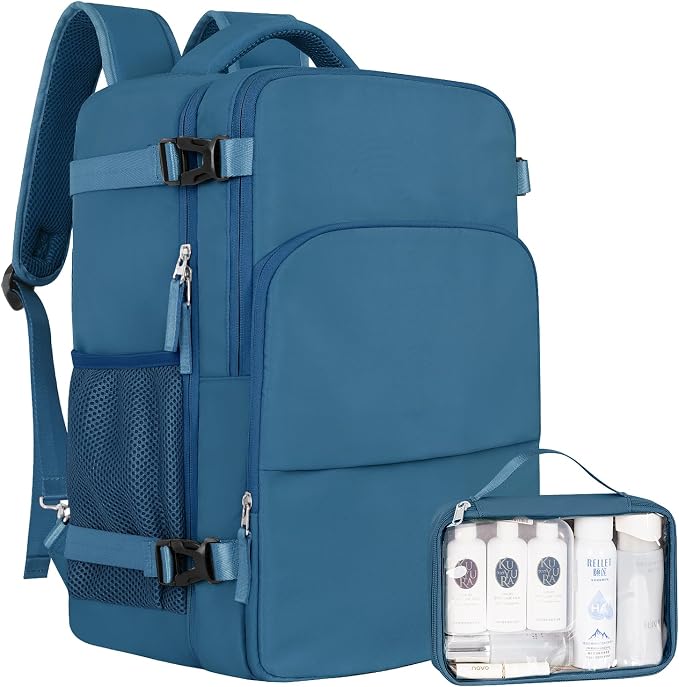 Sinaliy Travel laptop Backpack for Men Women, Personal Item Size Flight Approved by Sinaliy