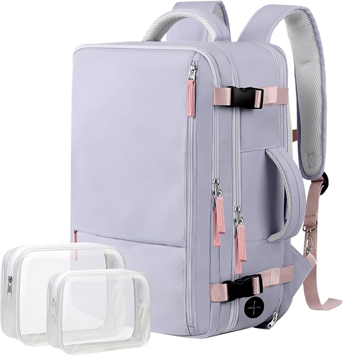 Hanples Large Travel Backpack for Women as Person Item Flight Approved by Hanples
