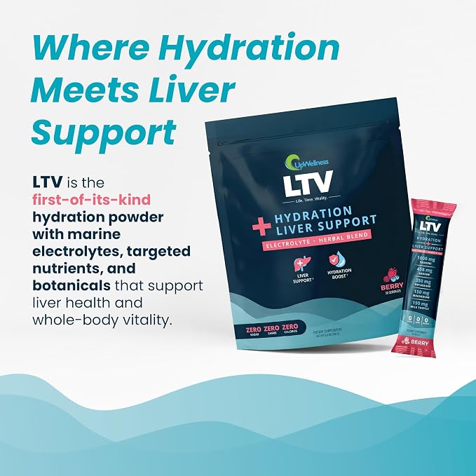 UpWellness LTV Liver Hydration Packets - Image 3
