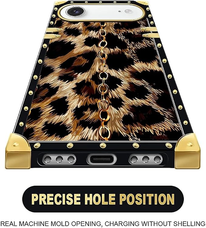 for iPhone 17 Air Case Luxury Golden Decoration - Image 5