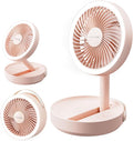 Gaiatop Foldable Small Desk Fan, 6000mAh Battery Powered Portable Fan by GAIATOP