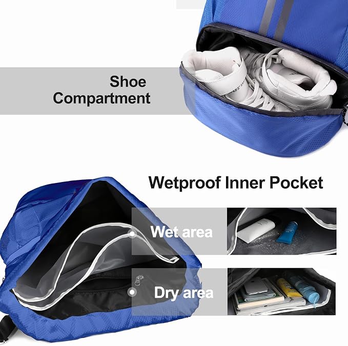 Hoedia Sports Drawstring Backpack - Image 2