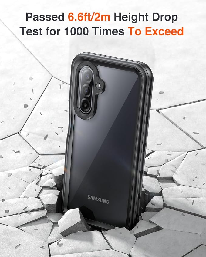 Lanhiem for Samsung Galaxy A17 5G Phone Case, IP68 Waterproof Dustproof - Image 3