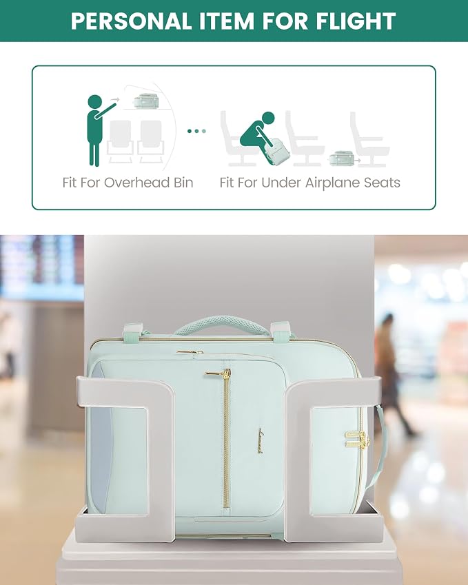 LOVEVOOK Travel Backpack for Women & Men 40L, Airline Approved Carry On - Image 4