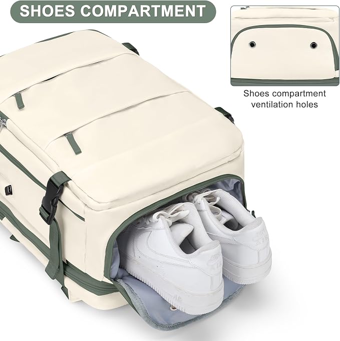 coofay Expandable Travel Backpack - Image 5