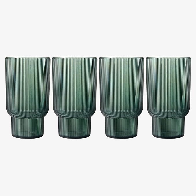 Shatterproof Acrylic Tall Drinking Glasses Set, European Style, Dishwasher Safe - Image 6