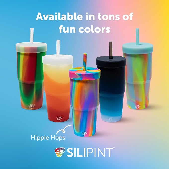 Silipint: 32oz Silicone TUMBLER CUP, Unbreakable, Dishwasher Safe - Image 6