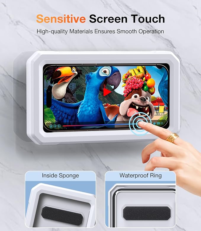 Coolpow Shower Phone Holder Waterproof Phone Holder - Image 6