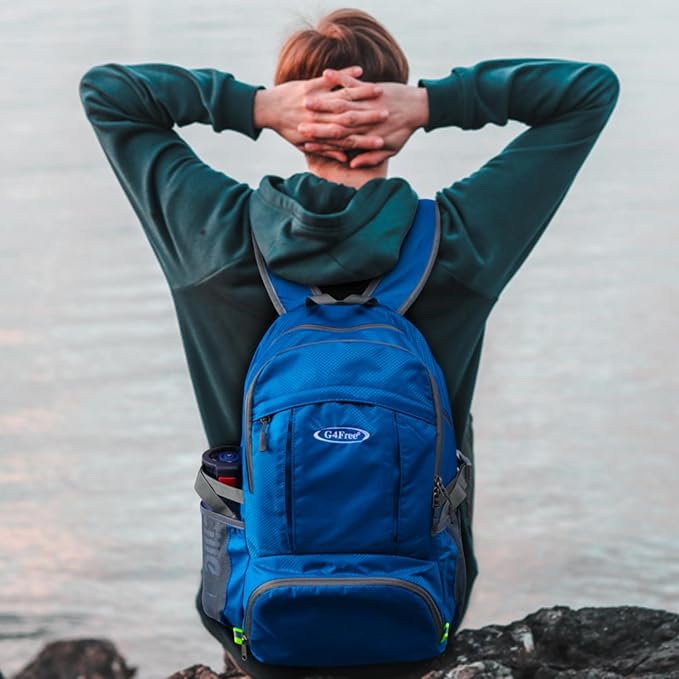 G4Free 40L Lightweight Packable Hiking Backpack, Waterproof Travel Daypack - Image 4
