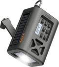 【2025 Newest】 Emergency Crank Weather Radio, NOAA/AM/FM Portable Solar Radio by LeehoosOfficial