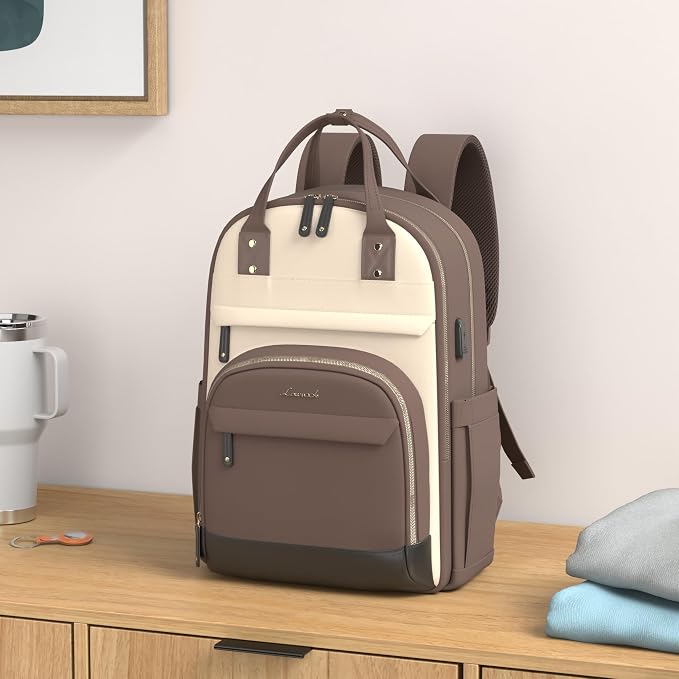 LOVEVOOK Backpack for Women, Laptop Backpack Women, Fits 15.6 Inch Laptop Bag - Image 2