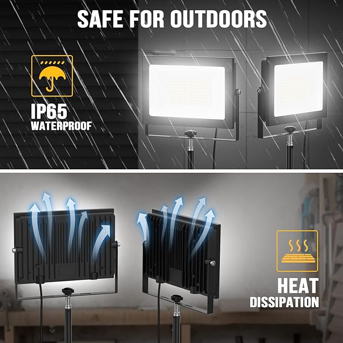 LIVOWALNY 2PCS LED Work Lights - Image 4
