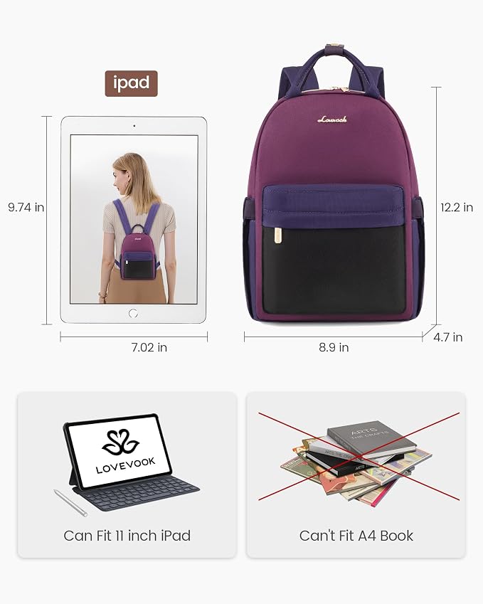 LOVEVOOK Mini Backpack Purse for Women Cute Small Backpack, Light Weight - Image 2