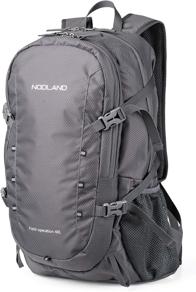 NODLAND Lightweight Backpack, Travel 40L Foldable Water-Resistant Daypack - Image 8