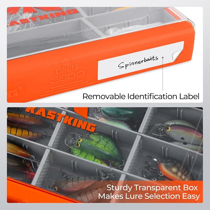 KastKing HyperSeal Waterproof Fishing Tackle Box, Waterproof 3600 and 3700 - Image 5